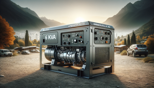 Generador diésel 6 kva en Chile