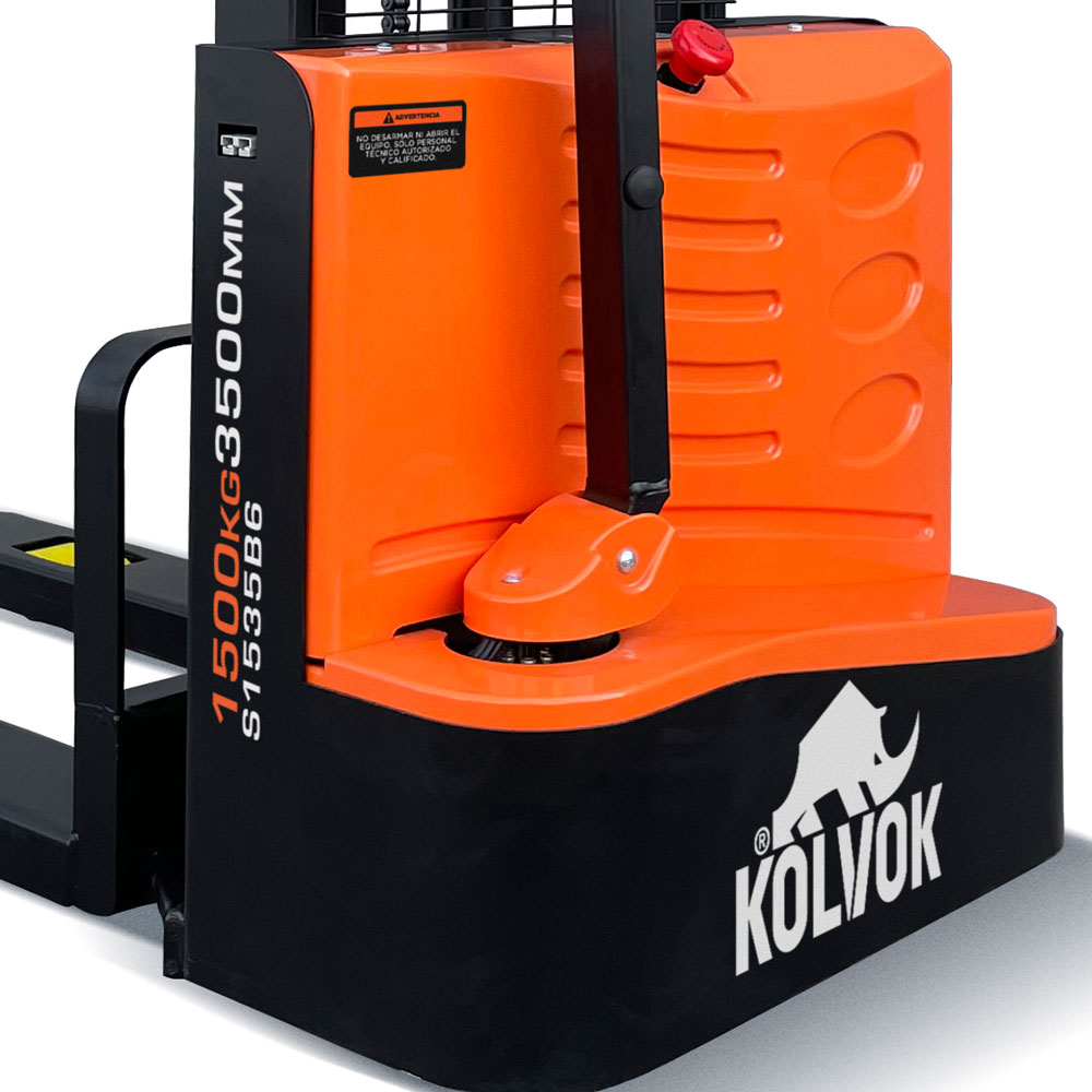 Apilador eléctrico S1535B6 - Kolvok - 1.500 kg - Base Americana