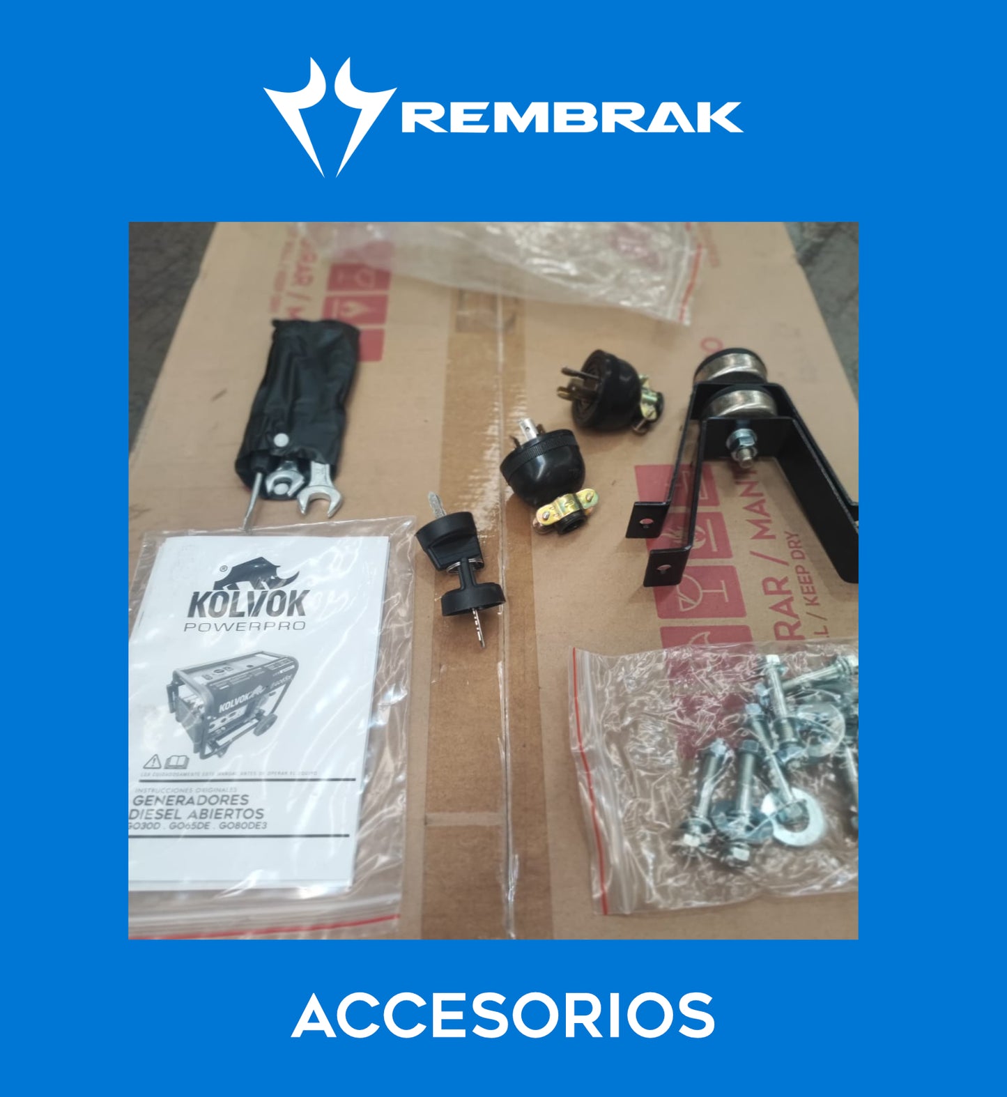 Accesorios Generadores Rembrak