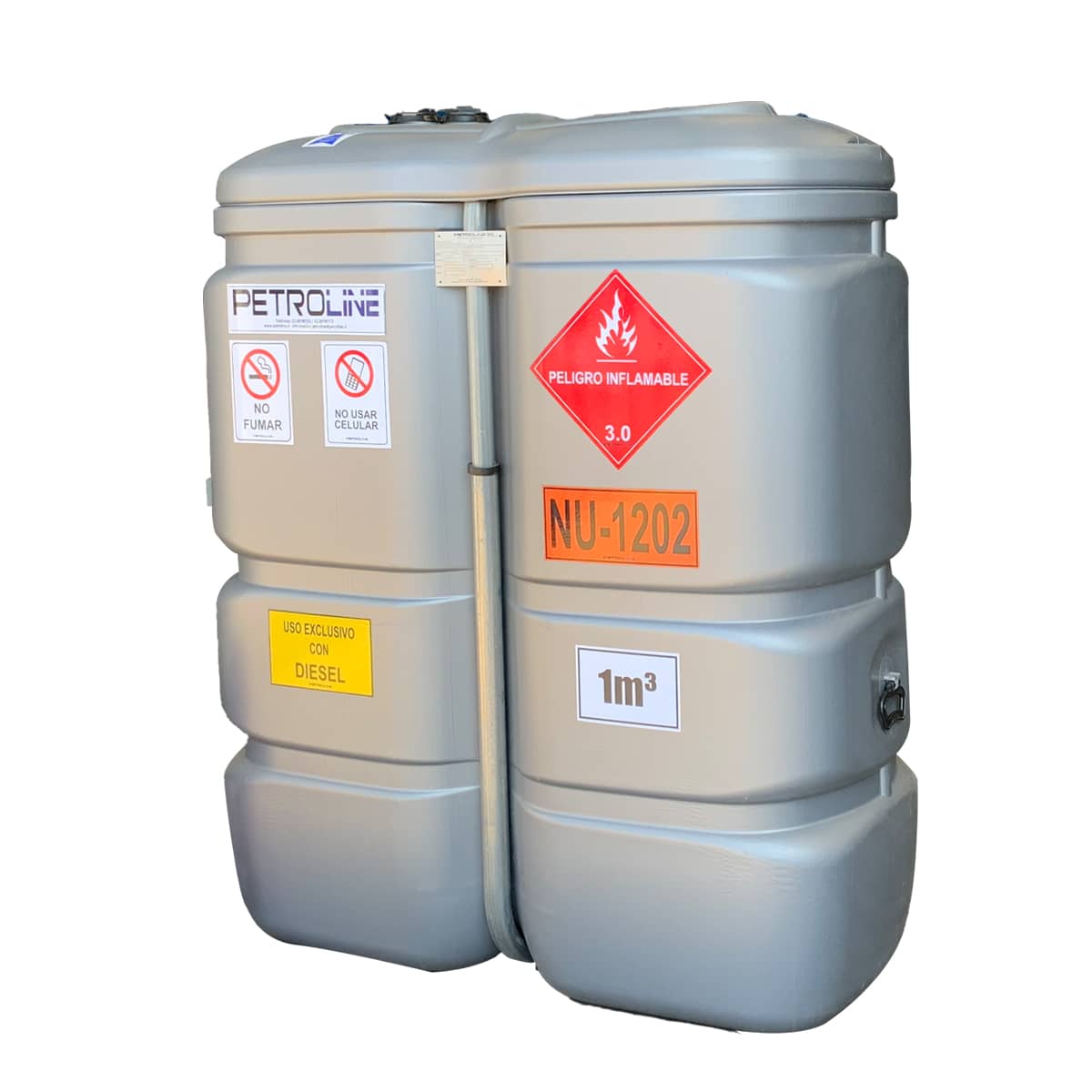 Estanque de Combustible Diésel 1000 Litros Schütz TIT Generación