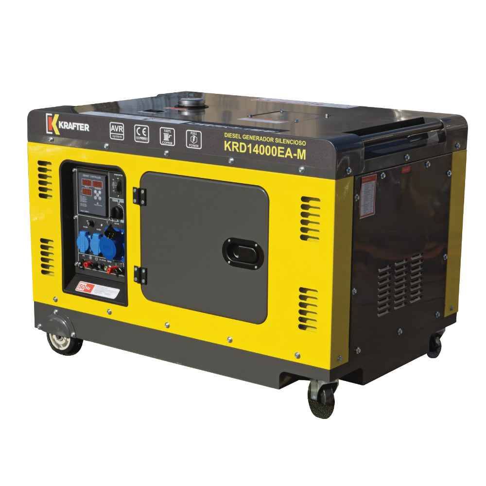Generador Krafter KRD14000EA-M - 9.5 kVA - Diesel - Monofasico