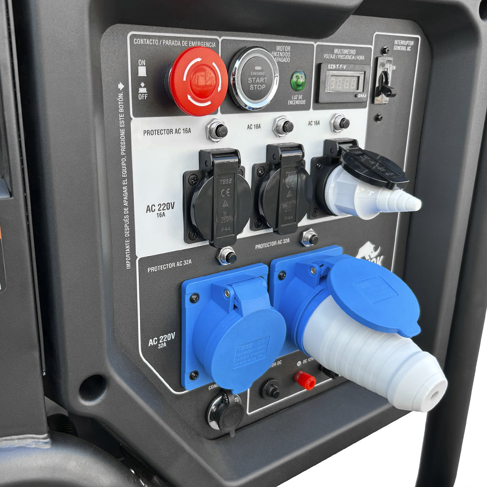 Generador eléctrico Kolvok GO1200GTA - 12 kva - Gasolina - Monofásico