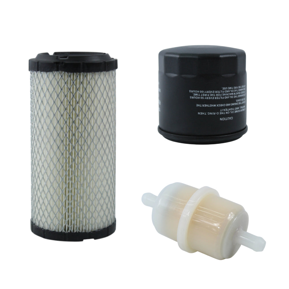 Kit de filtros para generador Hyundai 78DHY12000SE - Aire / combustible / Aceite