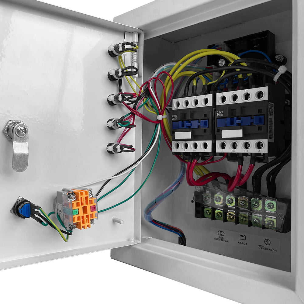 Kit Generador Gasolina 8.5 kVA Kolvok GO82GTA con ATS (40A) - Monofásico