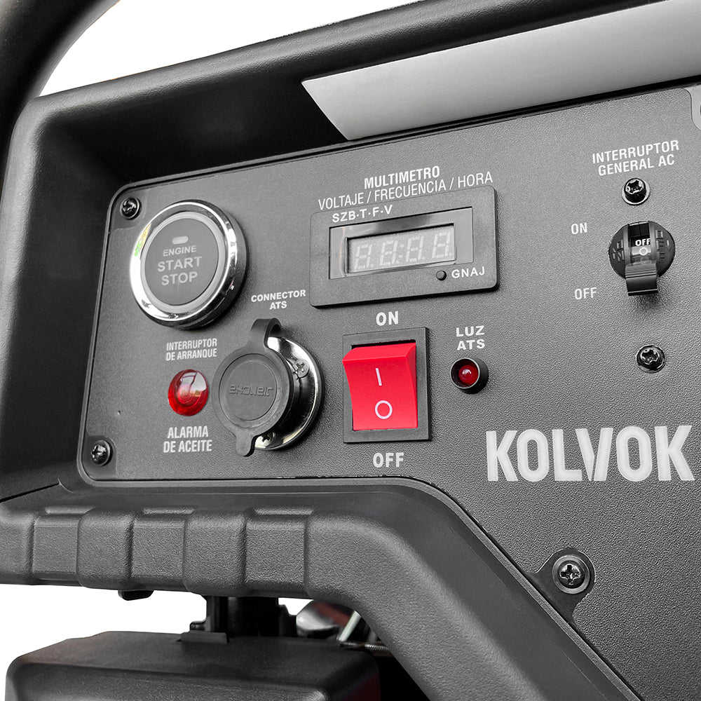 Generador eléctrico Kolvok GO70GTA - 6.5 kVA - Gasolina - Monofásico