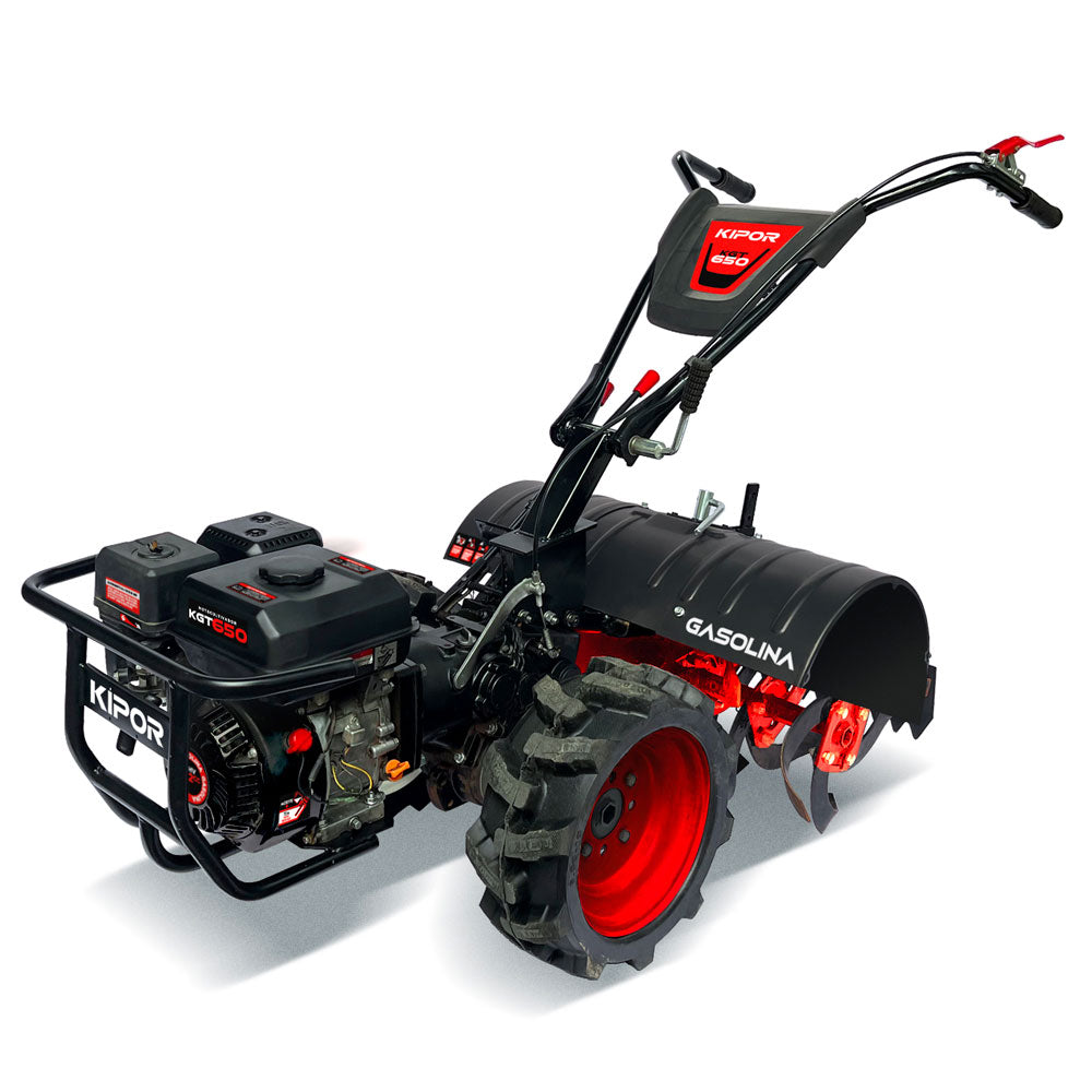 Motocultivador Kipor KGT650 - Gasolina - Partida Manual 7 HP