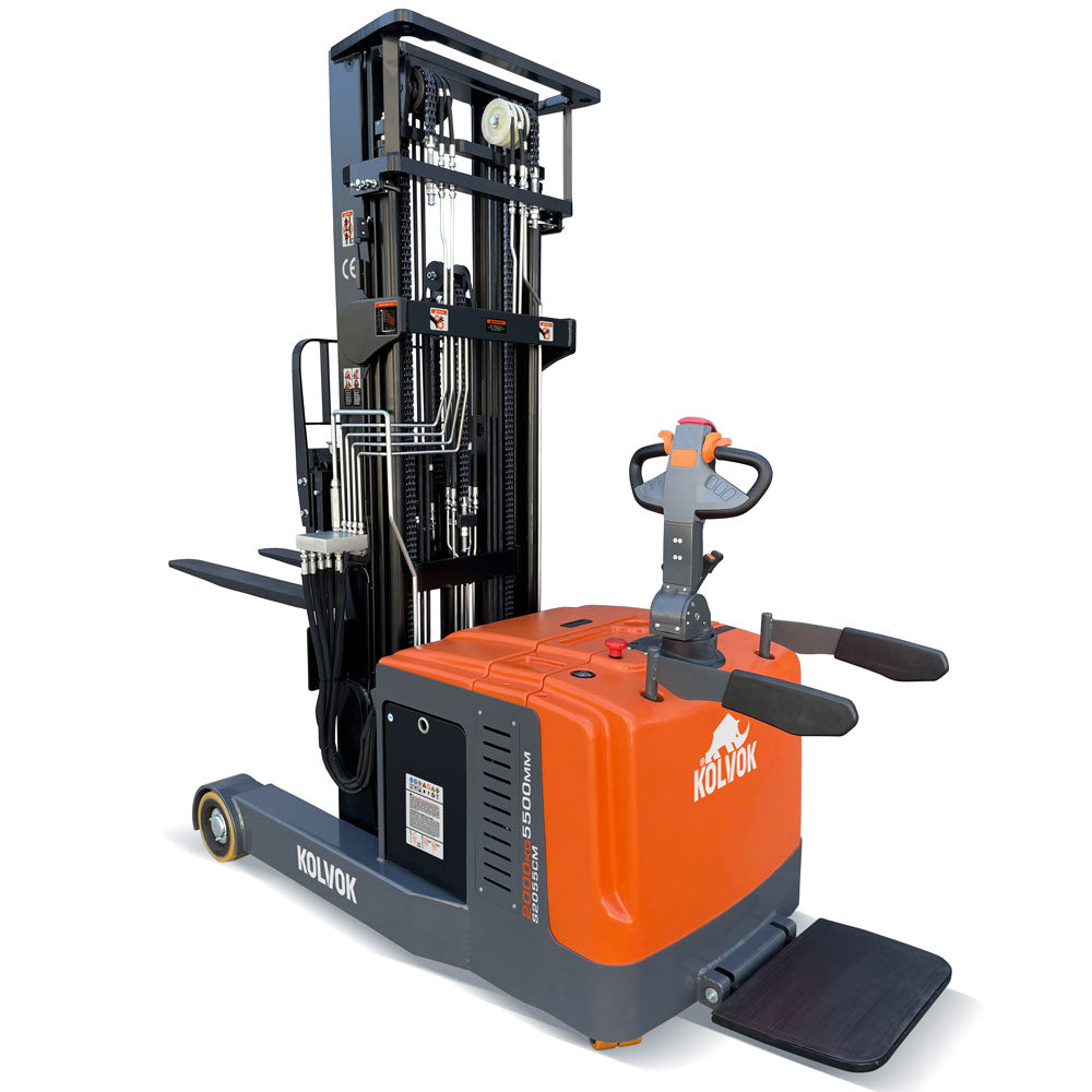 Apilador contrabalanceado S2055CM - Kolvok - 2.000 kg - B. Ajustable