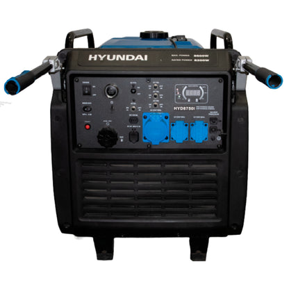 Generador Hyundai 82HYD8750IRD - 8 kva max - inverter - gasolina