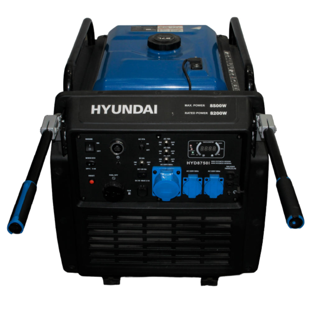 Generador Hyundai 82HYD8750IRD - 8 kva max - inverter - gasolina