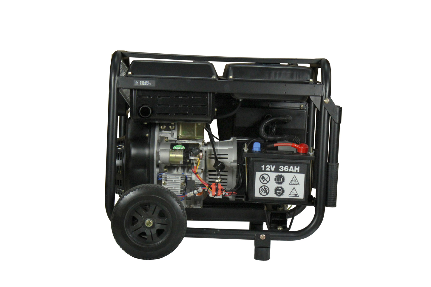 KIT GENERADOR HYUNDAI 78DHY8000LE - 6.5 kva - CON ATS