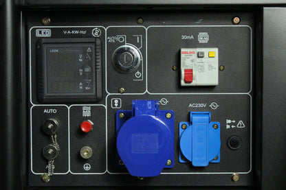 KIT GENERADOR HYUNDAI 78DHY8000LE - 6.5 kva - CON ATS