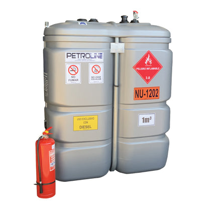 Estanque de Combustible Diésel 750 Litros Schütz TIT con Surtidor