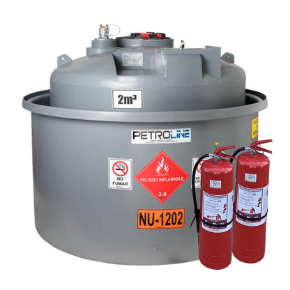 Estanque de Combustible Diésel 2.000 Litros Petroline Islatank