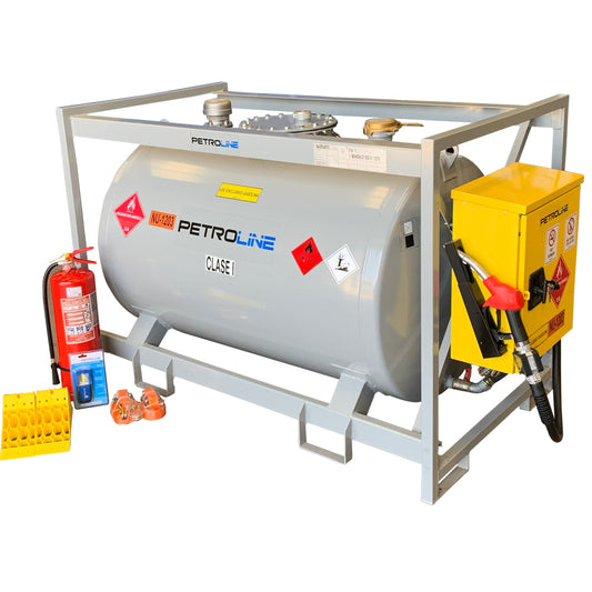 Estanque de Combustible Gasolina 910 Litros Petroline Traspo Acero