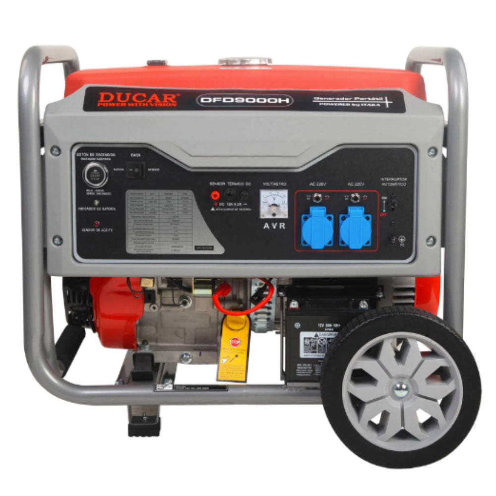 Generador Gasolina 7 kw - Ducar - Monofásico - DFD9000H