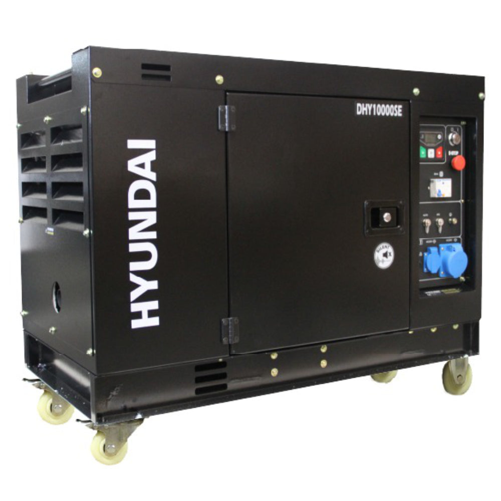 Generador eléctrico Hyundai 78DHY10000SE (Nuevo) - 8.5 kva - Diésel - Monofásico