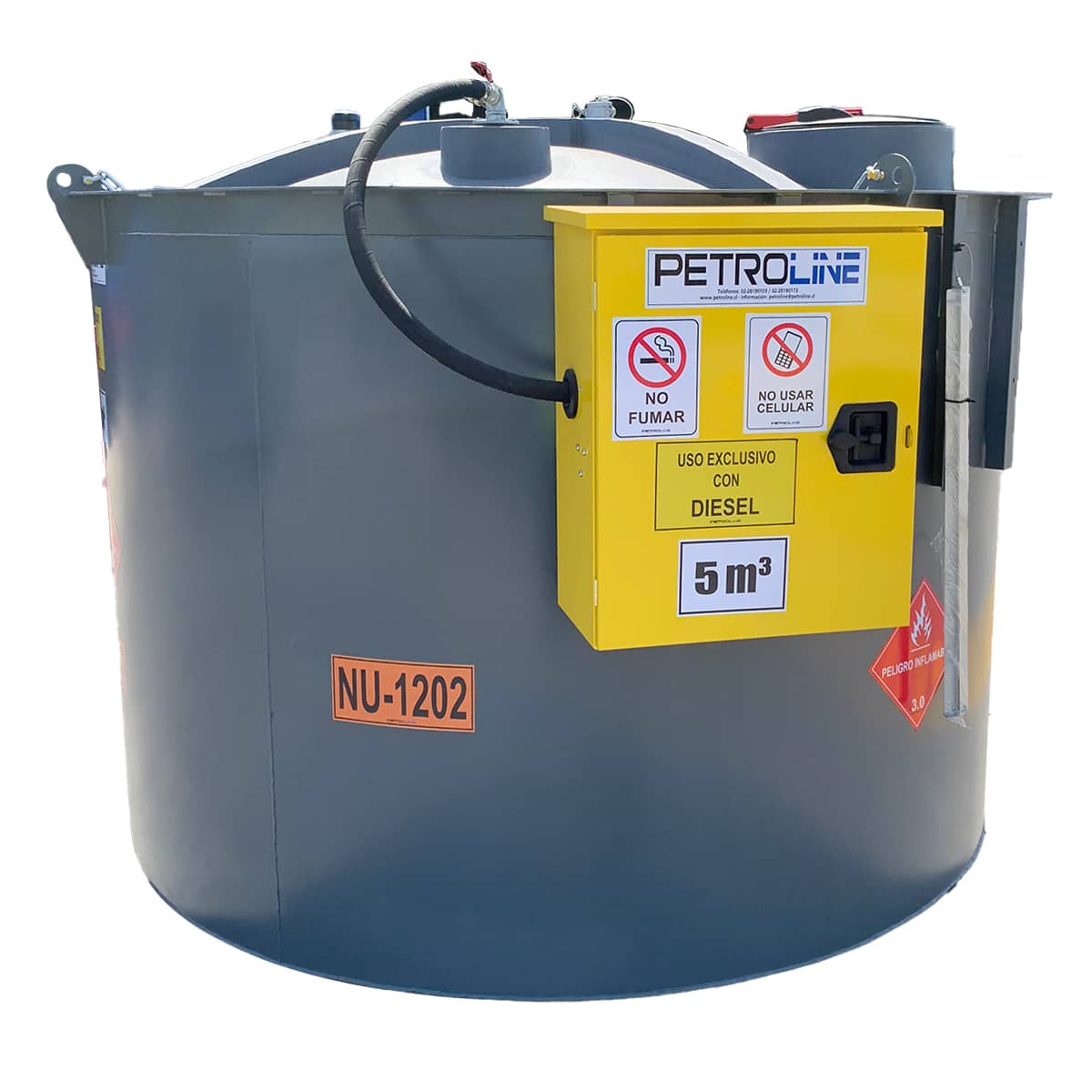 Estanque de Combustible Diésel 5.000 Litros Petroline Islatank | Certificación SEC
