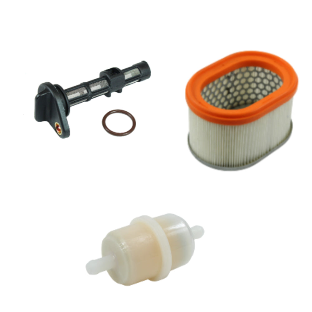 Kit de filtros para generador Hyundai 78DHY8600SE (Versión hasta 2025) - Aire / combustible / Aceite