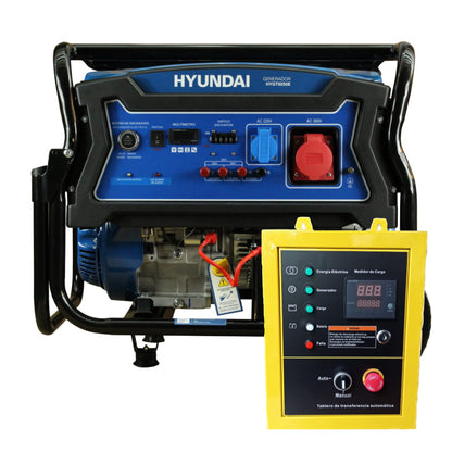 KIT Generador Hyundai Trifásico 8 kVA - 82HYGT9250E con ATS