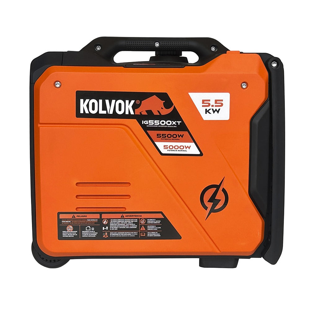 Generador eléctrico Kolvok IG5500XT - 5.5 kva - Gasolina - Monofásico - Inverter