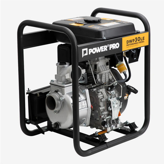 Motobomba Power Pro DWP30LE - Diésel 3" pulgadas