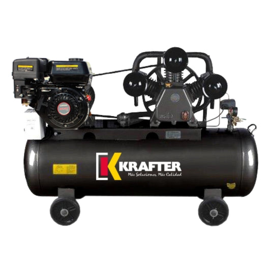 Compresor Autónomo Krafter ACK200 - 8 HP - 200 Litros - Motor Loncin