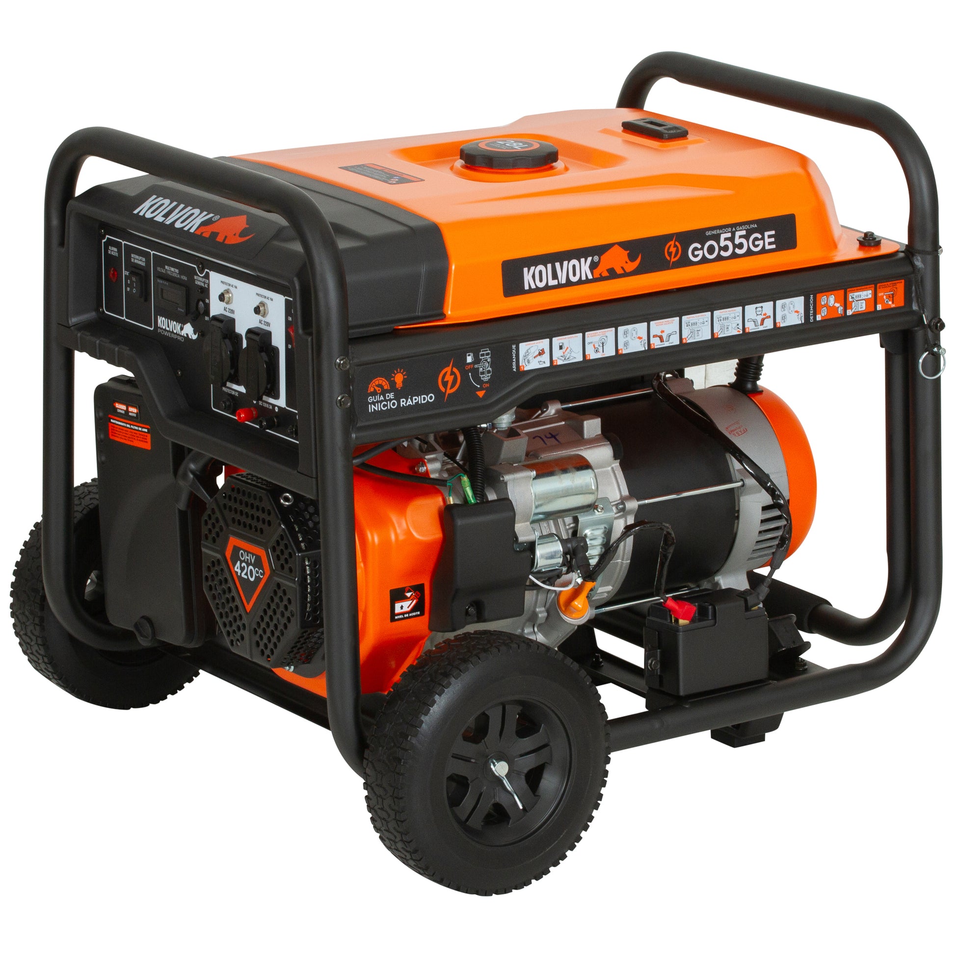 Generador a gasolina Kolvok GO55GE