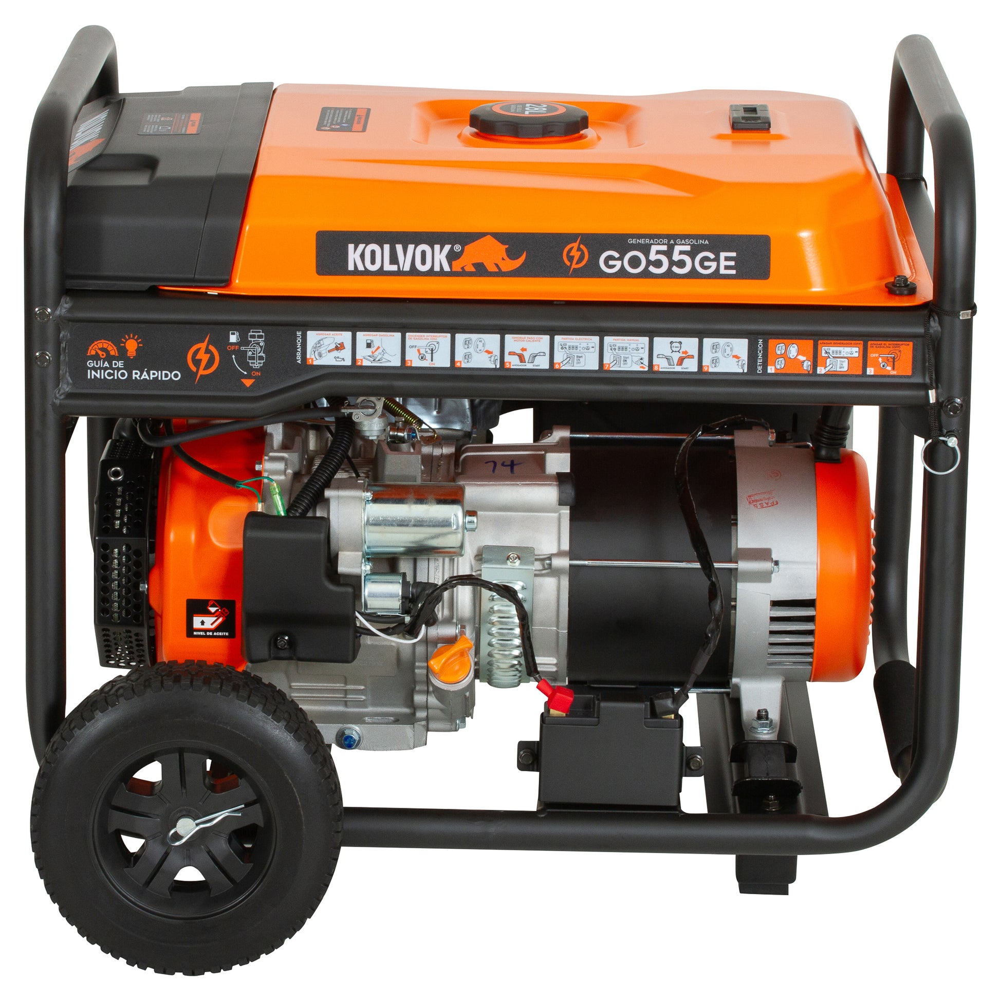 Generador a gasolina Kolvok GO55GE