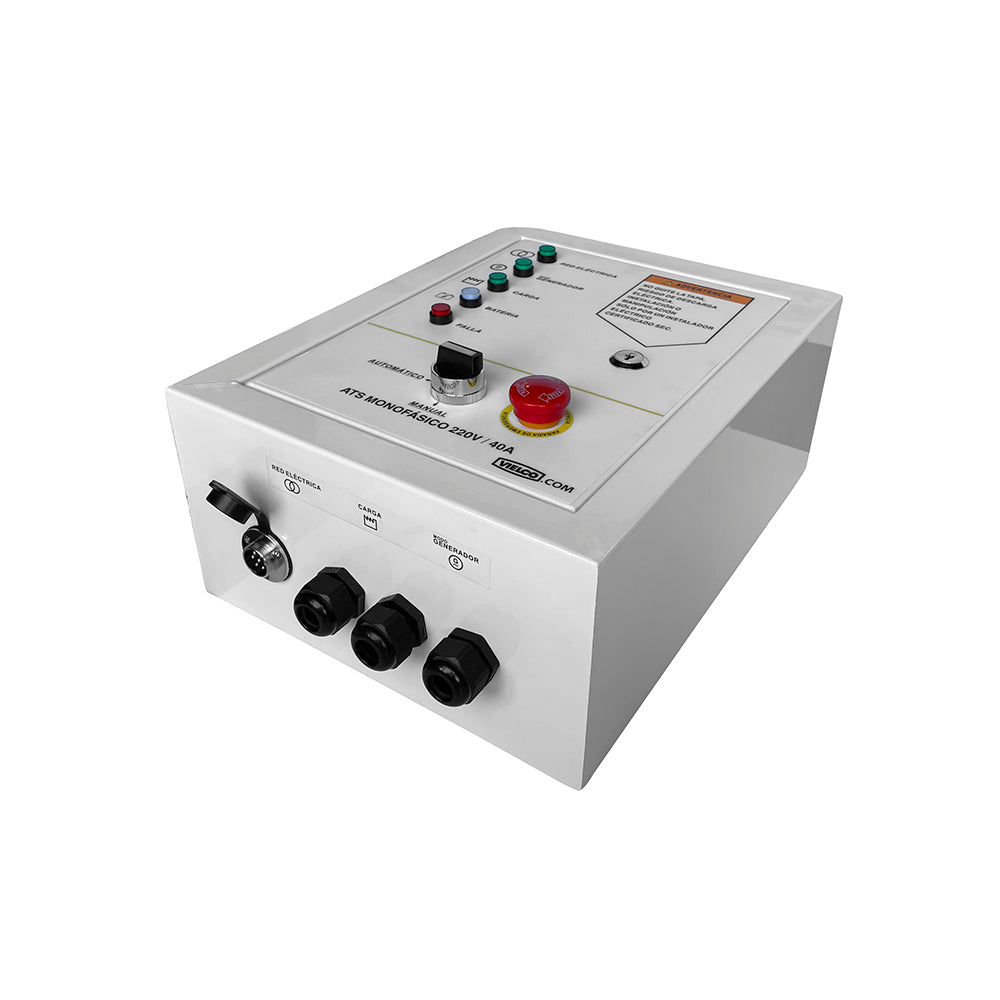 ATS 40A - Compatible generadores Kolvok gasolina