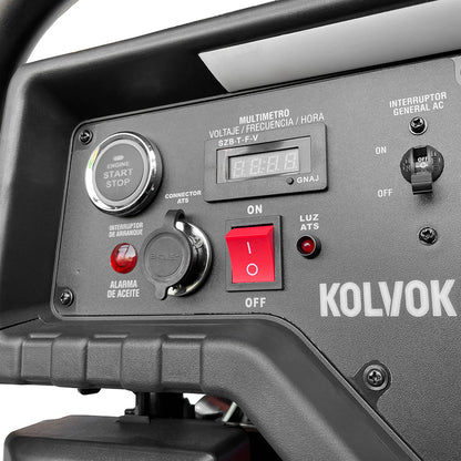 Generador eléctrico Kolvok GO70GTA -  6.5 kVA - Gasolina - Monofásico
