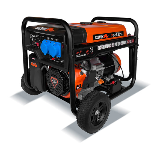 Generador eléctrico Kolvok GO82GTA - 8.5 kVA - Gasolina - Monofásico