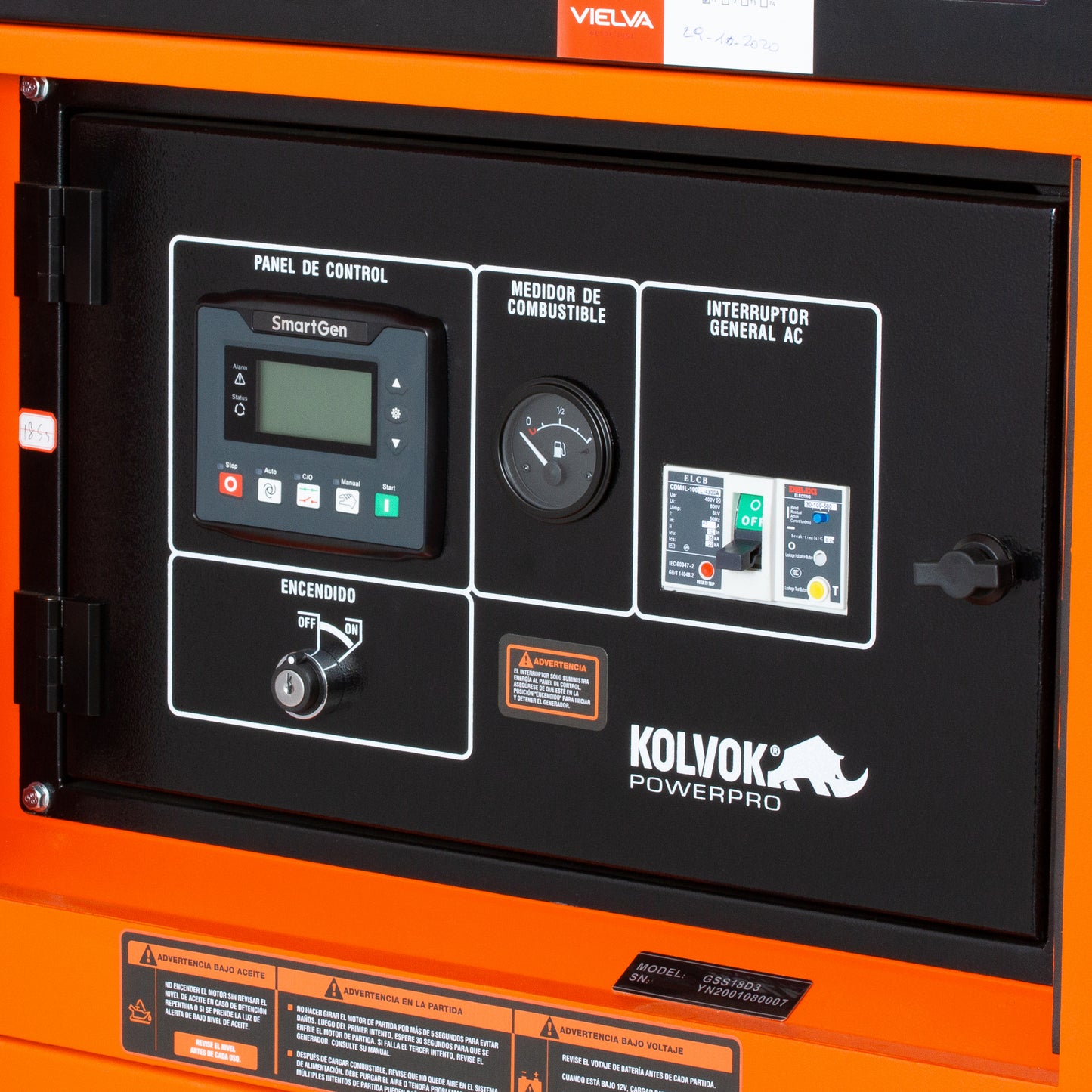 Generador Kolvok GSS18D3