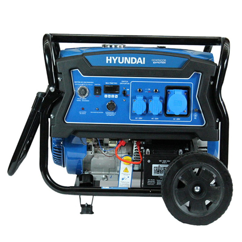 Generador Gasolina 5.5 kVA - Hyundai - Monofásico - 82HYG7750E