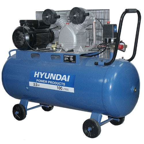 Compresor a Pistón - 3 HP/100L - Hyundai - 82HYXY100