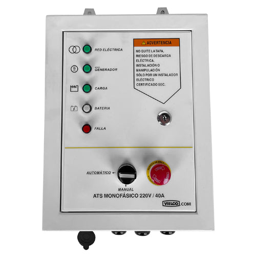 ATS 40A - Compatible generadores Kolvok gasolina