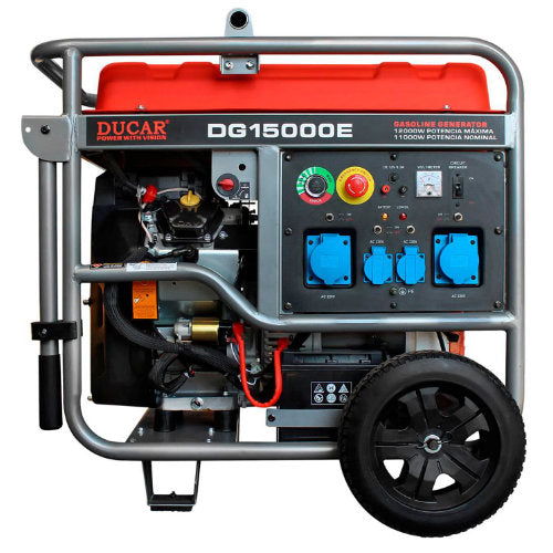 Generador Gasolina 12 kva - Ducar - Monofásico - DG15000E