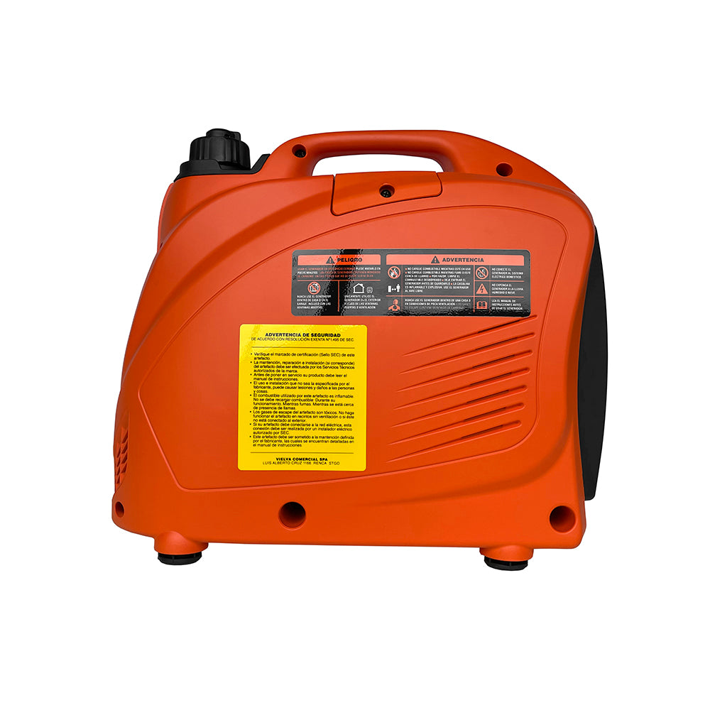 Generador eléctrico Kolvok IG1000XT - 1 kVA - Gasolina - Monofásico
