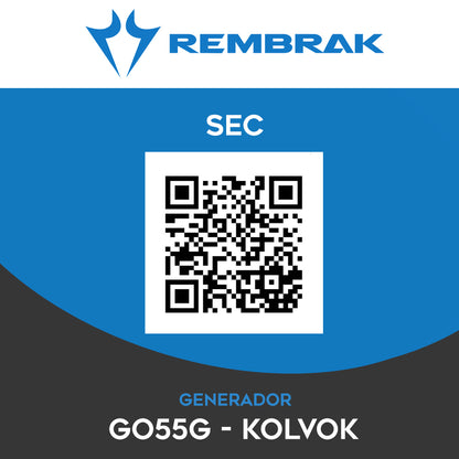 Generador a gasolina Kolvok GO55GE