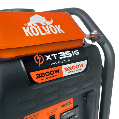 Generador Gasolina Inverter XT35IG - 3.5 kVA - Kolvok